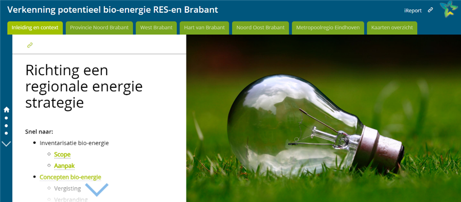 Bericht Bio-energie: Verkenning potentieel bio-energie RES-en Brabant bekijken